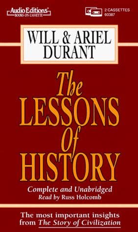 The Lessons of History cover